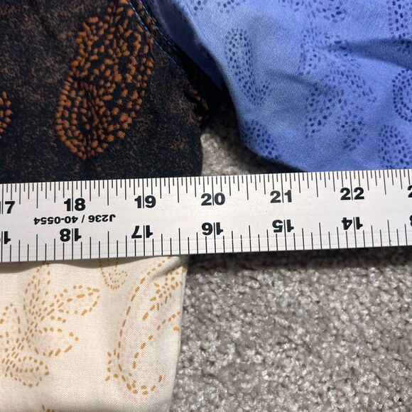 Wrangler Horse Print Vintage Western Snap Button Long Sleeve Top Size Medium - Picture 8 of 12